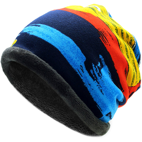 Print Stripe Hip Hop Beanies