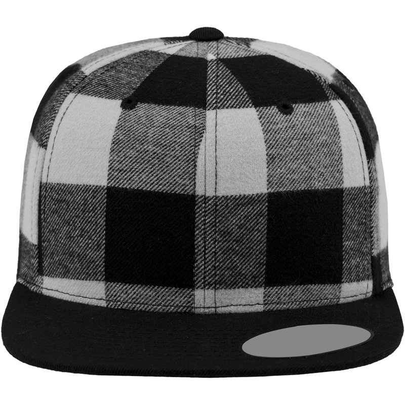 Checked Flanell Snapback