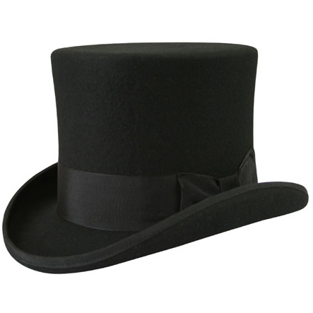Black Victorian Hat