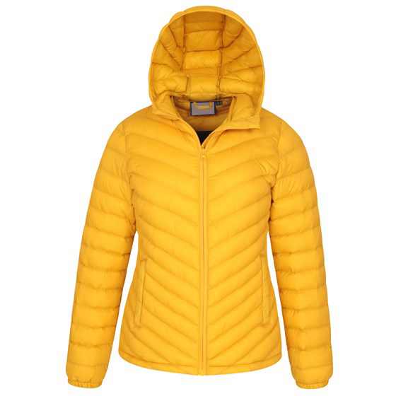Womens Yellow Padded Jacket
