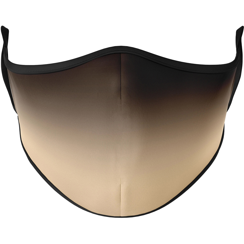 Cotton Sublimation Cream Ombre Reusable Face Masks